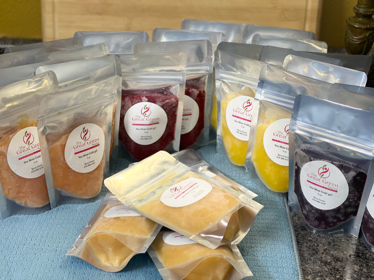 TGGS sea moss gel - 5 oz pouch (sample)