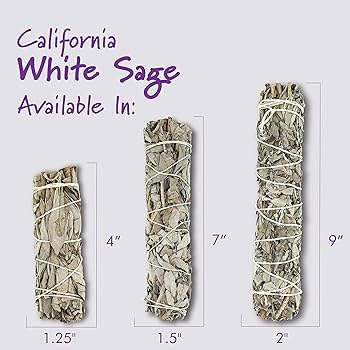 White Sage Smudge Sticks