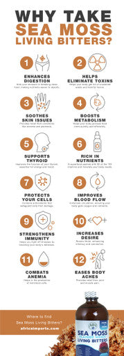 Bitters - Sea Moss and Bladderwrack living bitters