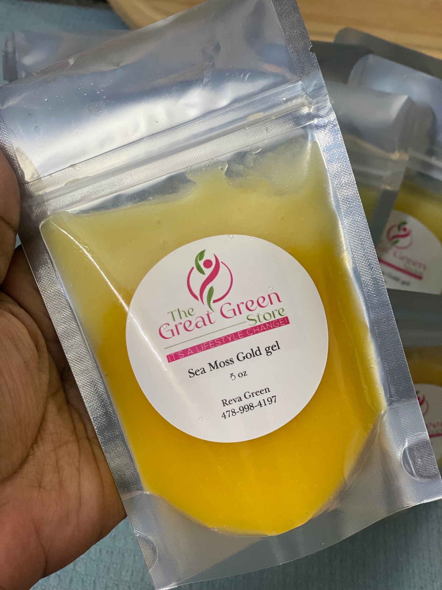 TGGS sea moss gel - 5 oz pouch (sample)