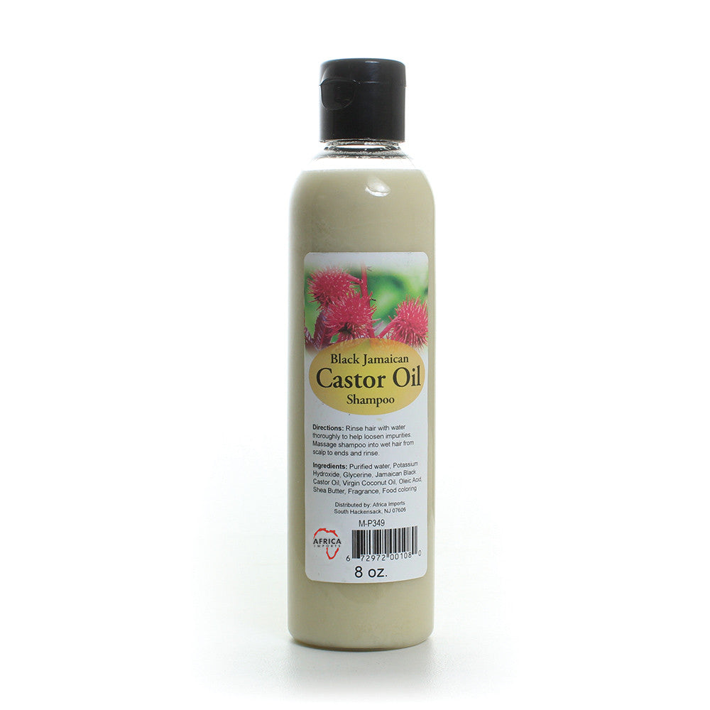 Fortifying Castor Oil Shampoo for Hair Growth Support & Scalp Health - 8 oz