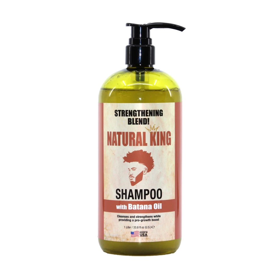 Natural King Batana Oil Strengthening Shampoo, Jumbo 1 Liter