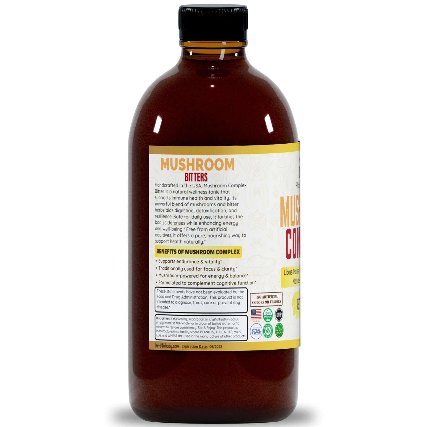 Herb to Body - Mushroom Complex - Living Bitter