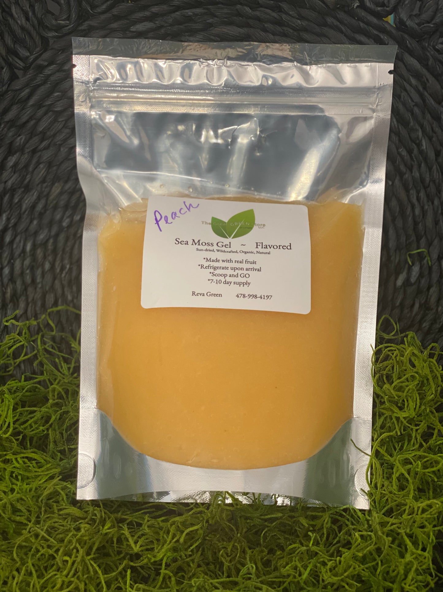 TGGS Flavored Sea Moss gel - 16 oz pouch