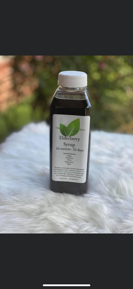 TGGS Alkaline Elderberry Syrup