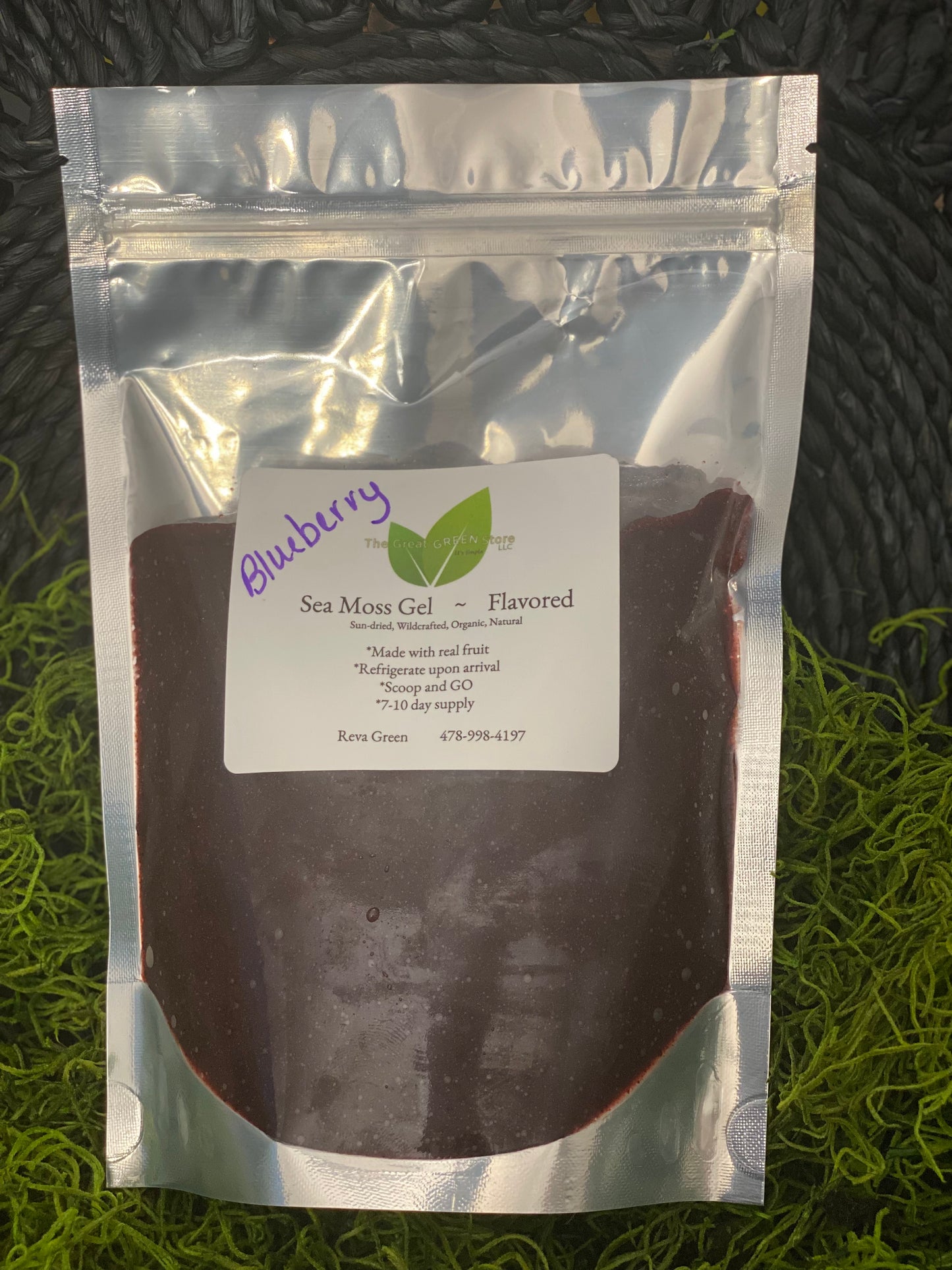 TGGS Flavored Sea Moss gel - 16 oz pouch