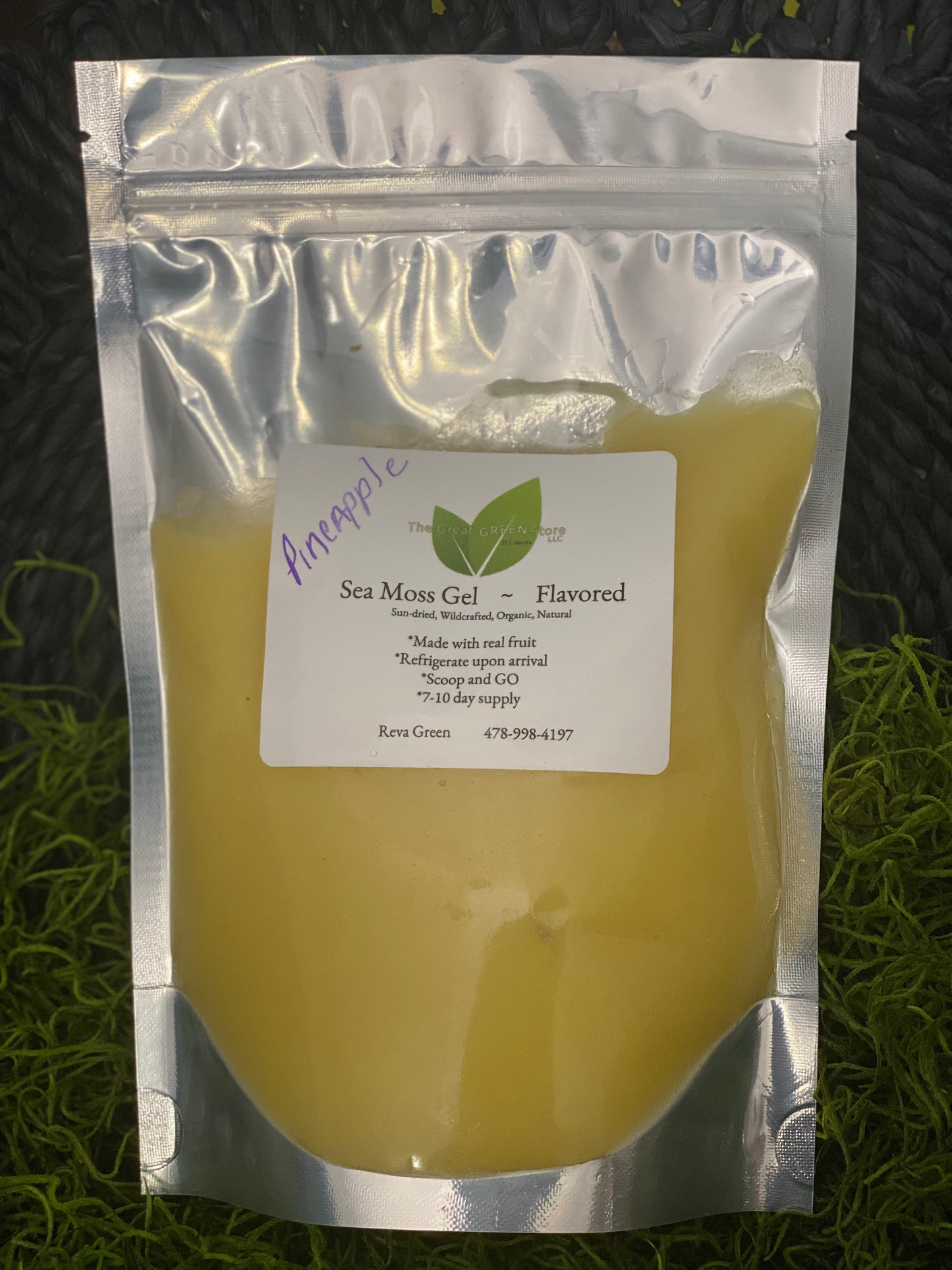 TGGS Flavored Sea Moss gel - 16 oz pouch