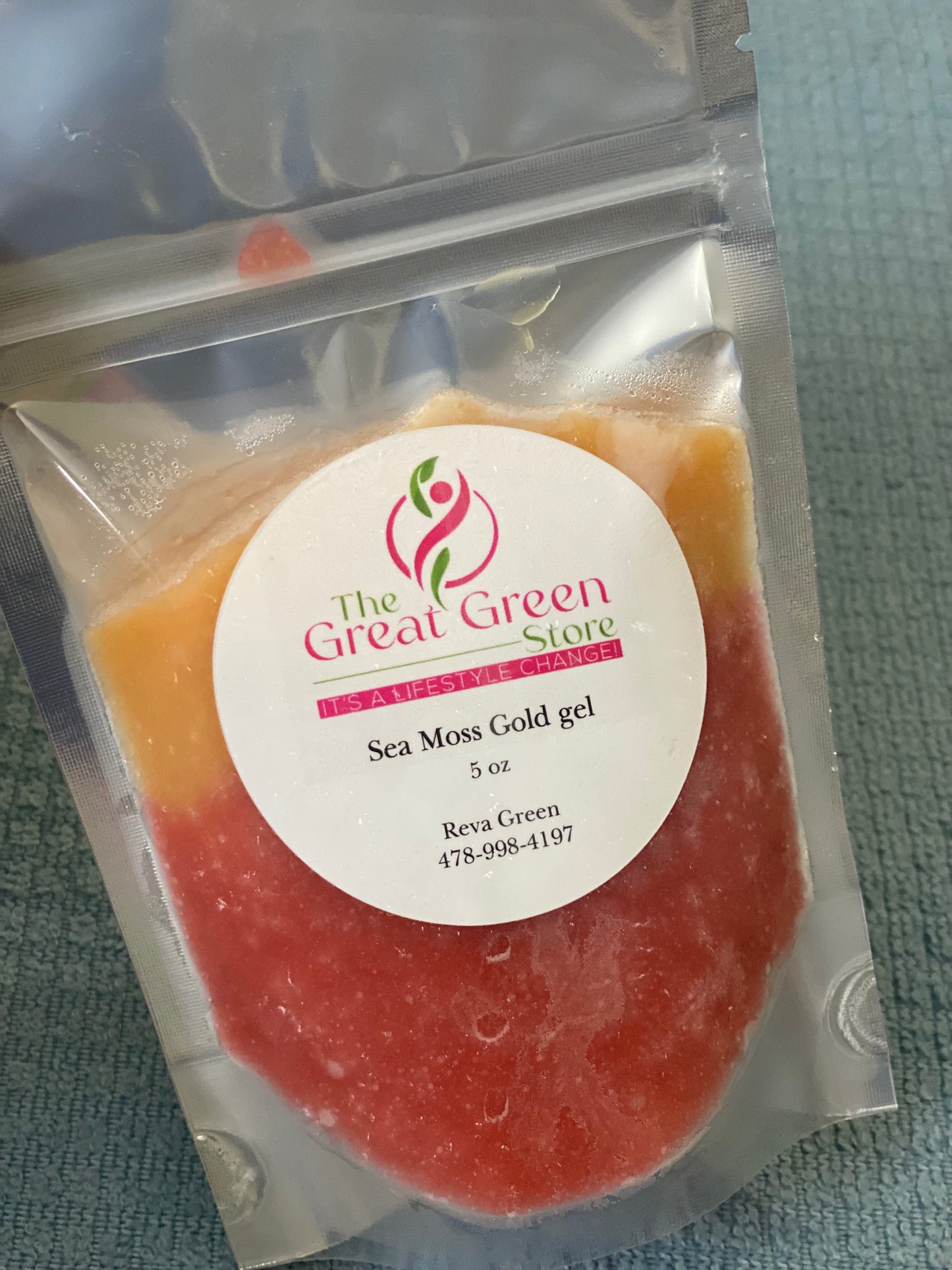 TGGS sea moss gel  - 5 oz pouch (sample)