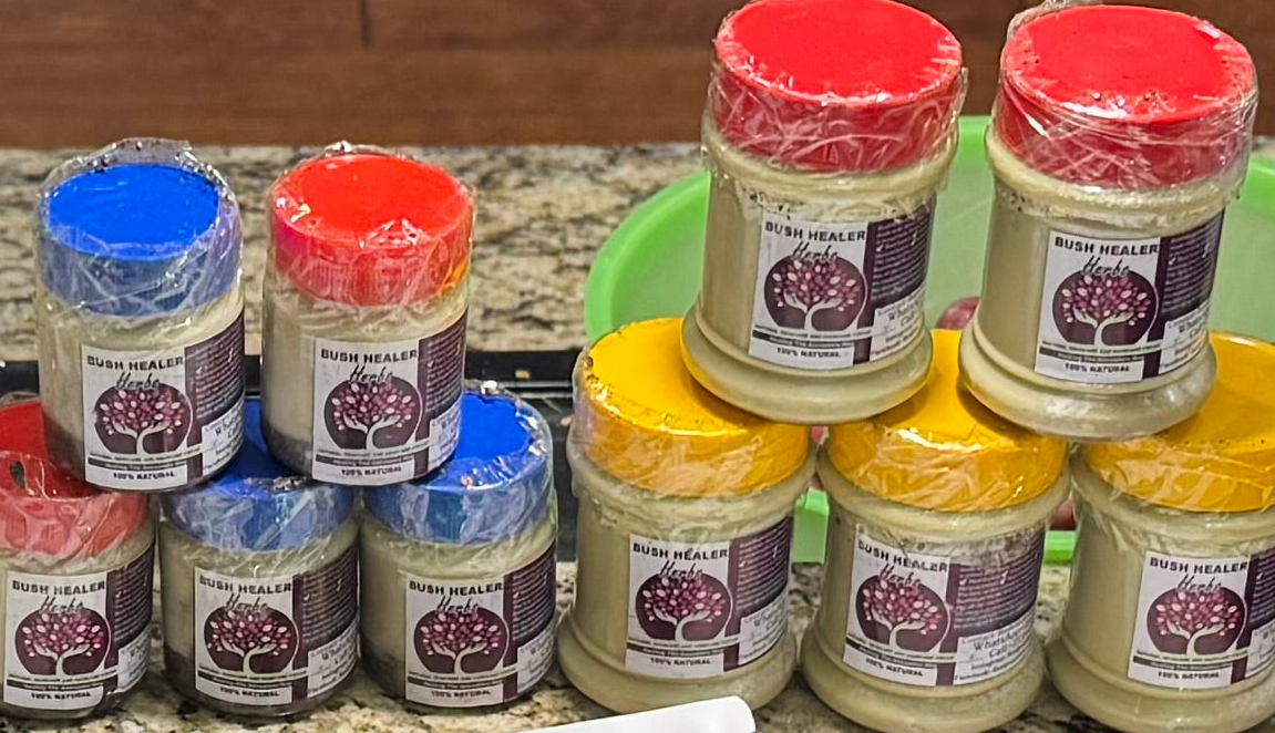 BushHealerHerbs Natural Skincare & Hair Cream — African Shea Butter with 7 Healing Herbs