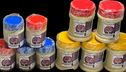 BushHealerHerbs Natural Skincare & Hair Cream — African Shea Butter with 7 Healing Herbs