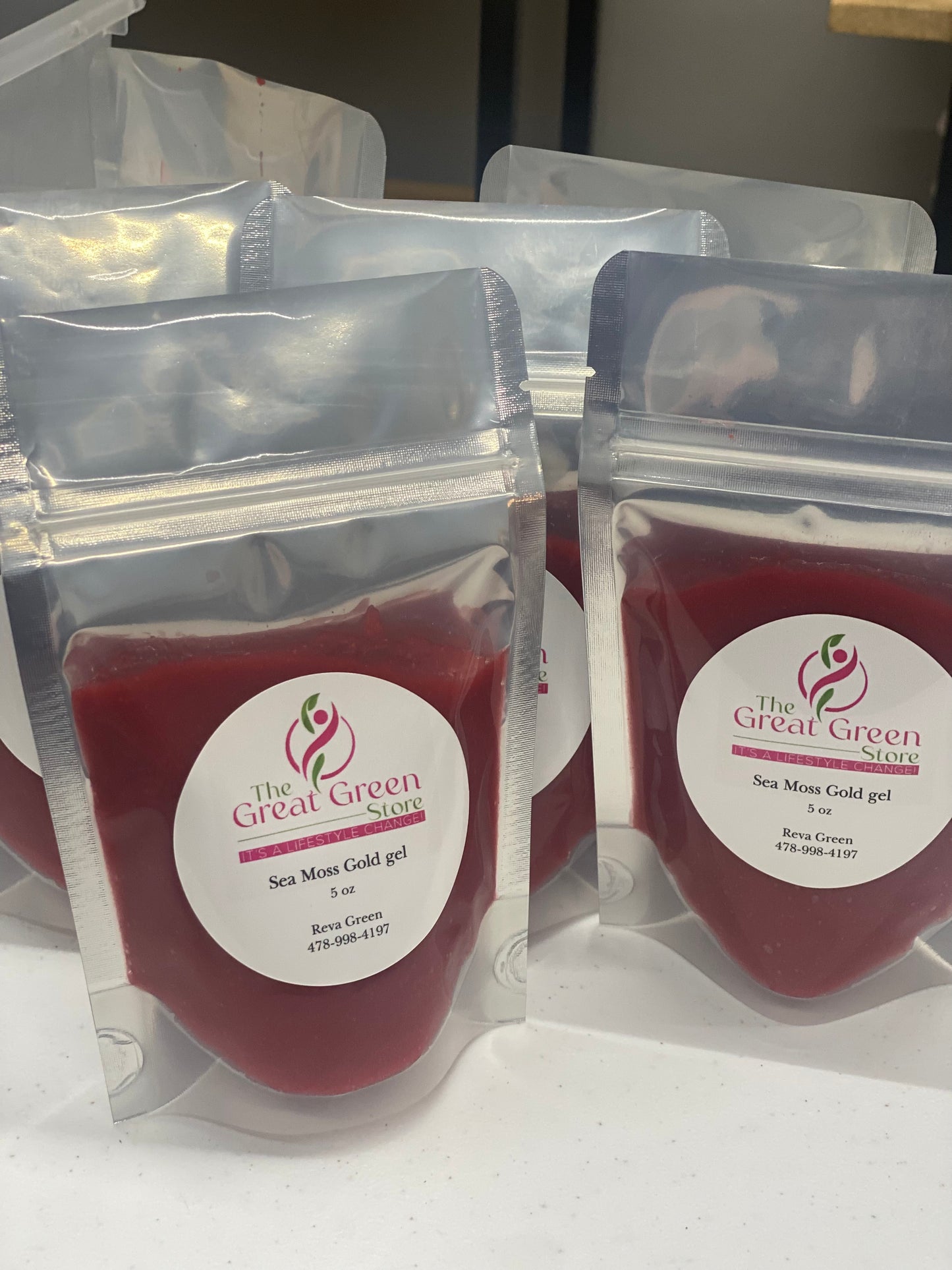 TGGS sea moss gel  - 5 oz pouch (sample)