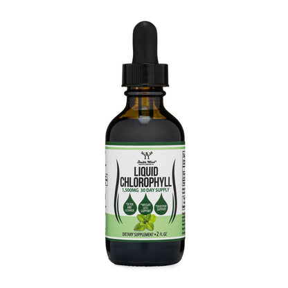 Double Wood Supplements Liquid Chlorophyll 1,500mg — 2 FL OZ, 30 Day Supply