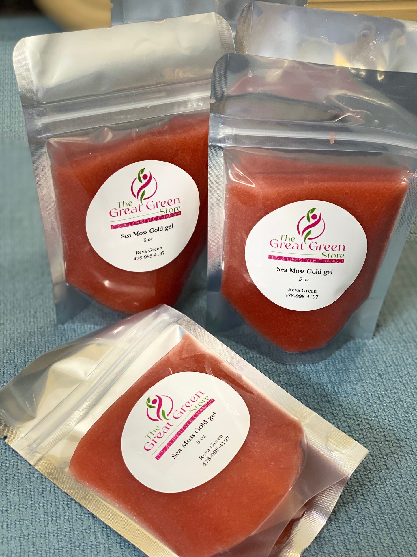 TGGS sea moss gel  - 5 oz pouch (sample)