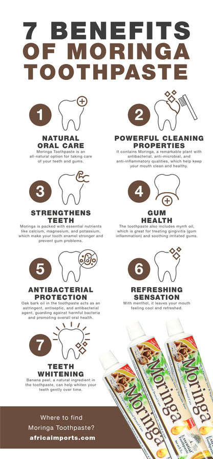 Moringa Herbal toothpaste