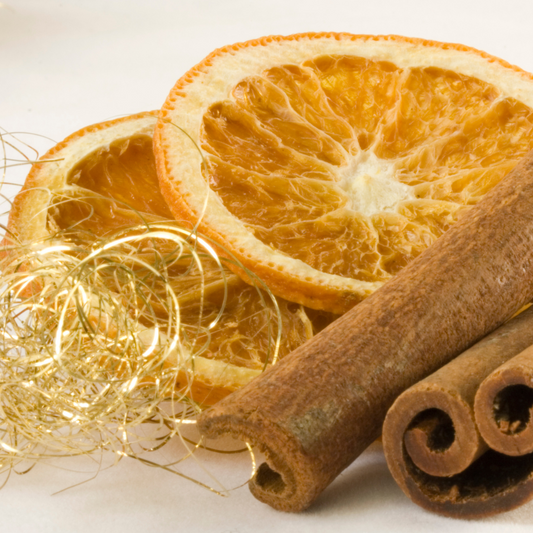 White Sage with Cinnamon and oranges