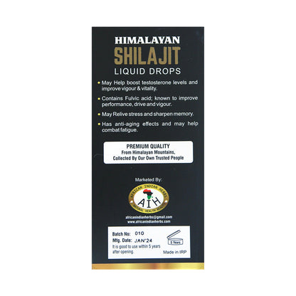 AIH Shilajit Liquid - 1 oz