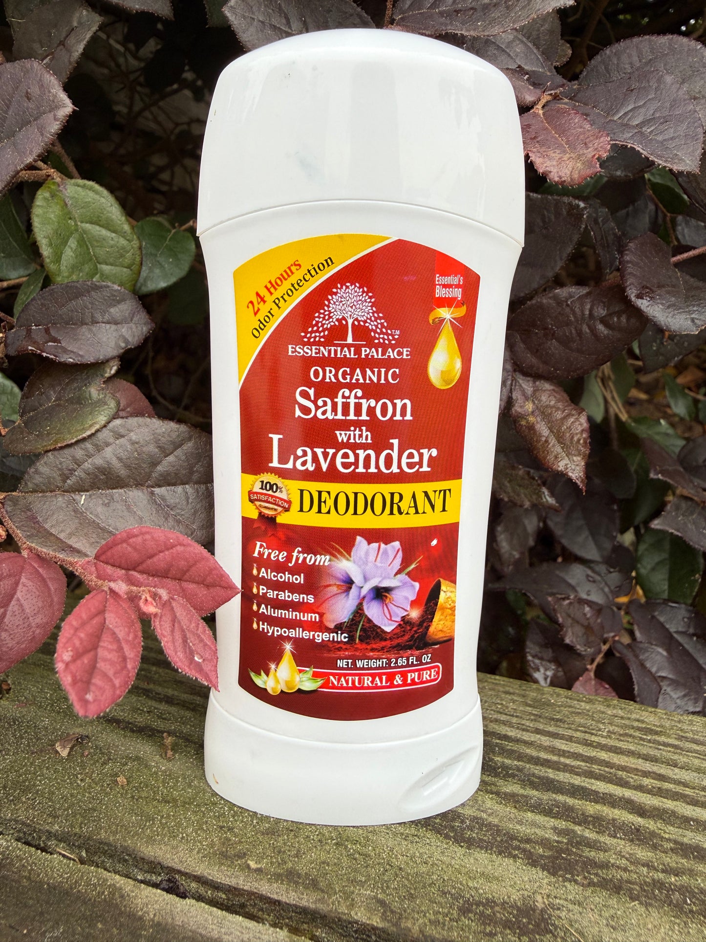Essential Palace Organic Saffron with Lavender Deodorant