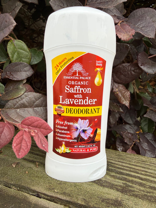 Essential Palace Organic Saffron with Lavender Deodorant