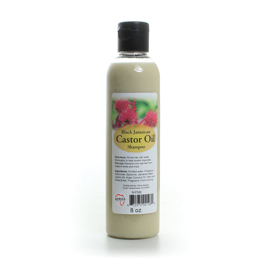 Fortifying Castor Oil Shampoo for Hair Growth Support & Scalp Health - 8 oz