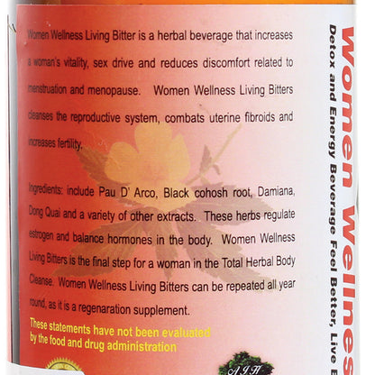 Bitters - Women Wellness Living Bitter - 16 oz