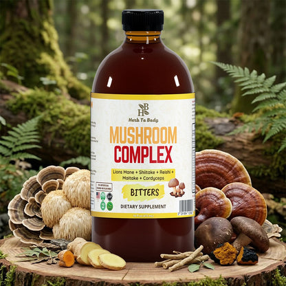Herb to Body - Mushroom Complex - Living Bitter