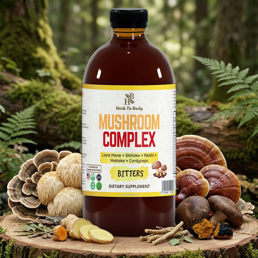 Herb to Body - Mushroom Complex - Living Bitter