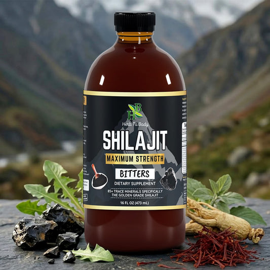 Herb to Body Shilajit Maximum Strength - Living Bitters