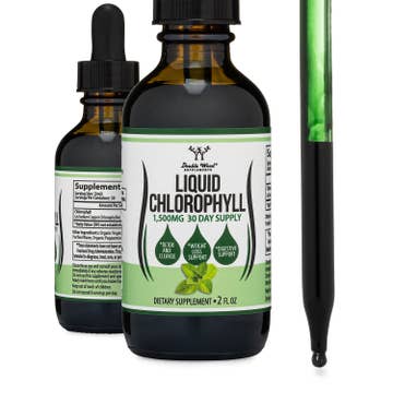 Double Wood Supplements Liquid Chlorophyll 1,500mg — 2 FL OZ, 30 Day Supply